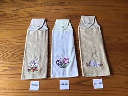 Embroidered Snap Towel