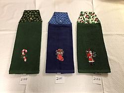 Embroidered Snap Towel