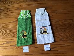 Embroidered Snap Towel