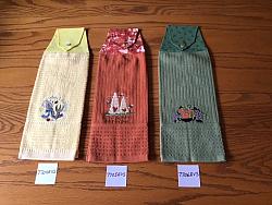 Embroidered Snap Towel