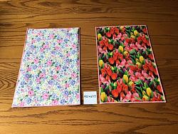 Reversible Easter/Spring Rectangular Mat