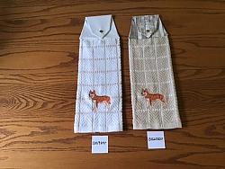 Embroidered snap Australian Cattle Dog