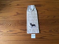 Embroidered snap towels Australian Cattle Dog