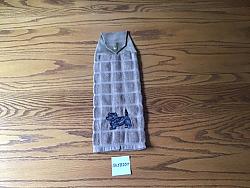 Embroidered Snap Towel Cairn Terrier Dog