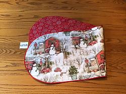 Reversible Table Christmas Runner