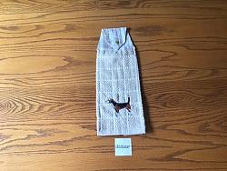 Embroidered snap towels Beagle Dog