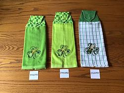 Embroidered Snap Towel