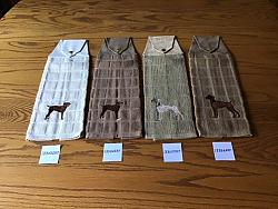 Embroidered Snap Towel German Shorthaired Pointer Dog