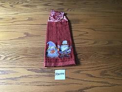 Embroidered Snap Towel