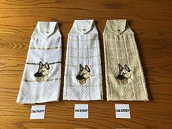 Embroidered Snap Towel Belgian Malinois